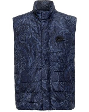 Etro Vests - Blue