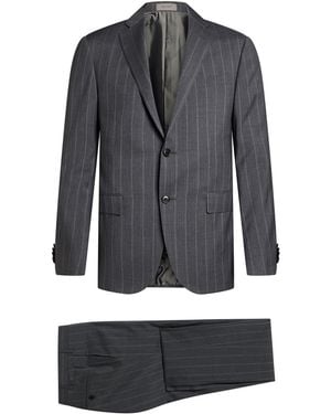 Corneliani Suit Virgin Wool - Gray