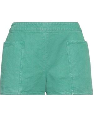 Max Mara Shorts & Bermuda Shorts Cotton - Green