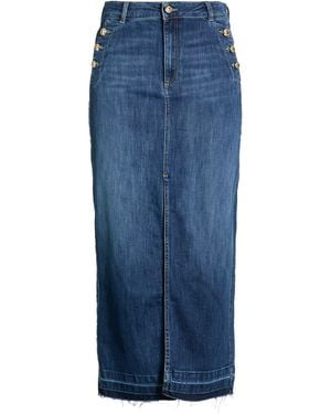 Nenette Denim Skirt Cotton, Elastane - Blue