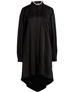 Moschino Midi Dress Acetate, Viscose - Black