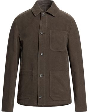Montedoro By Slowear Jacket Cotton - Brown