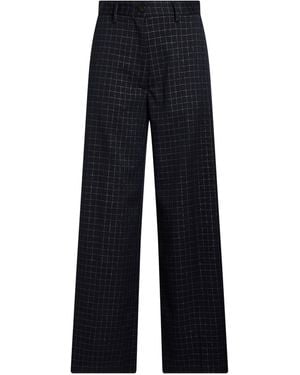 forte_forte Midnight Trousers Polyester, Viscose, Metallic Polyester, Elastane - Blue
