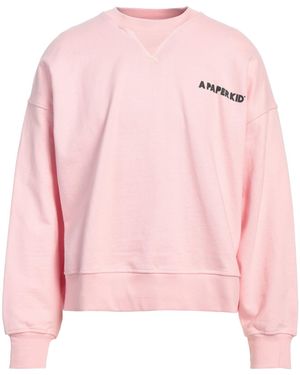 A PAPER KID Sweatshirt - Pink