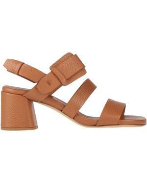 Mara Bini Sandals Leather - Brown