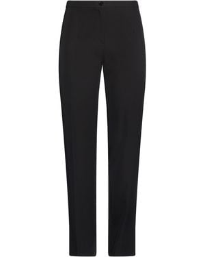 Elena Miro Pants Polyester, Elastane - Black