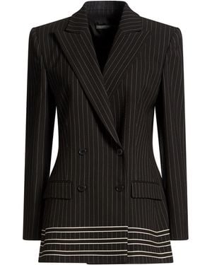 Alberta Ferretti Blazer Virgin Wool - Black