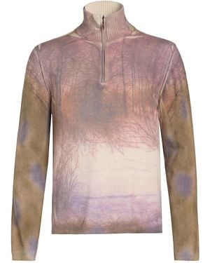 Roberto Cavalli Sweater Virgin Wool, Viscose, Polyamide, Mohair Wool, Cashmere - Pink
