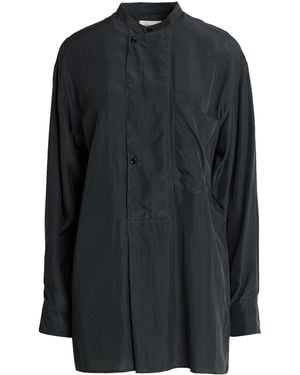 Lemaire Charcoal Top Silk - Black
