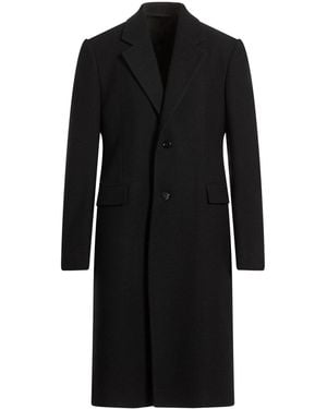 Lardini Coat Wool, Cotton, Elastane - Black