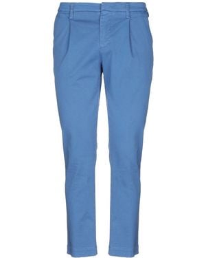 Entre Amis Slate Pants Cotton, Elastane - Blue