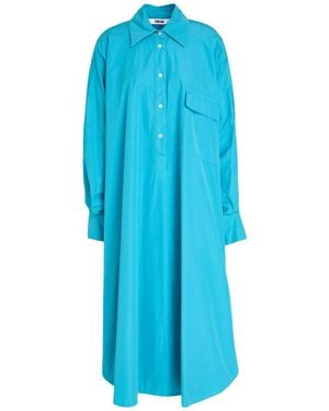 Grifoni Midi Dress Cotton - Blue
