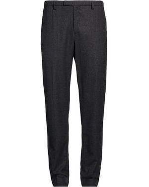 Boglioli Charcoal Pants Virgin Wool - Blue