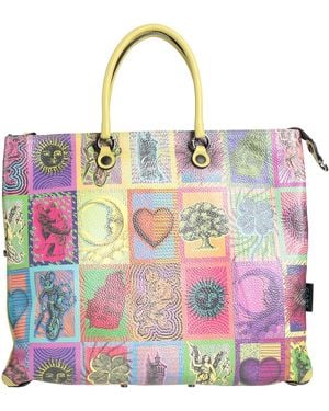 Gabs Lime Handbag Calfskin - Pink
