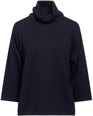 Gentry Portofino Turtleneck Virgin Wool, Cashmere - Blue