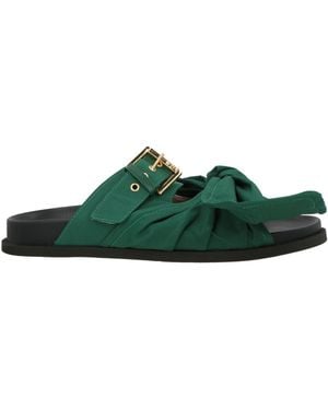 N°21 Sandals - Green