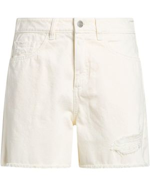 ICON DENIM Denim Shorts - White