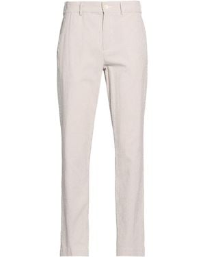 Cruna Ivory Pants Cotton, Polyester, Elastane - White