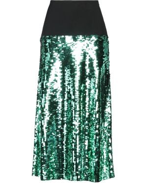 Erika Cavallini Semi Couture Midi Skirt - Green