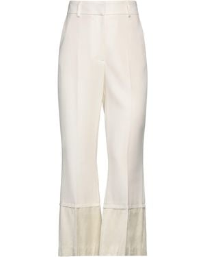 Wales Bonner Pants Wool, Viscose - White