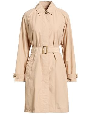 Woolrich Overcoat & Trench Coat Polyester - Natural