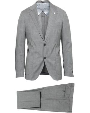Lardini Suit Virgin Wool - Grey