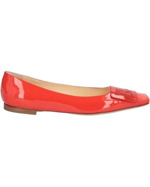 Rochas Ballet Flats - Red