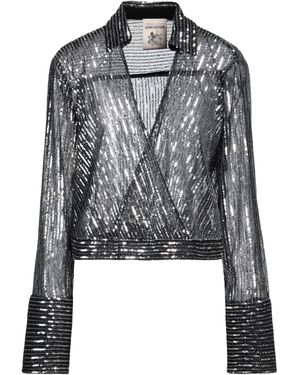 Semicouture Lead Top Polyester - Grey
