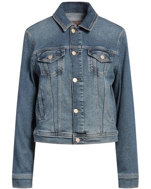7 For All Mankind Denim Outerwear - Blue