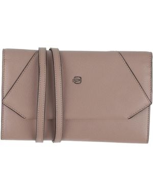 Piquadro Crossbody Wallet - Brown