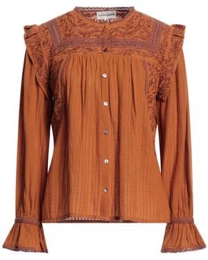 Antik Batik Shirt Cotton - Brown