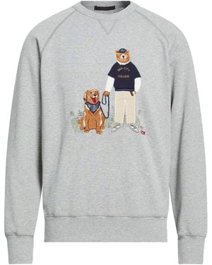 In The Box Sweatshirt Cotton - Gray