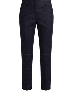 Paul Smith Midnight Pants Virgin Wool, Polyester, Viscose, Polyamide, Elastane - Blue