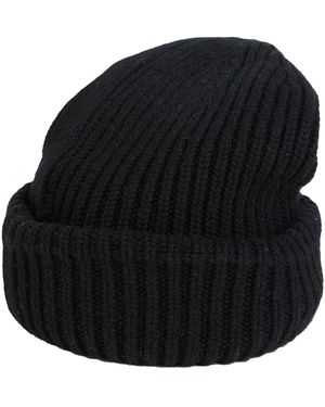 Avant Toi Midnight Hat Cashmere - Black