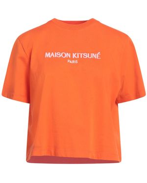 Maison Kitsuné T-shirt - Orange
