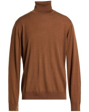 Alpha Studio Rollkragenpullover - Braun
