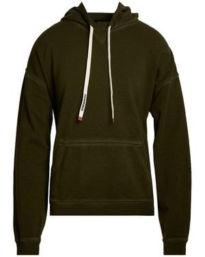 DSquared² Military Sweatshirt Cotton, Elastane - Green