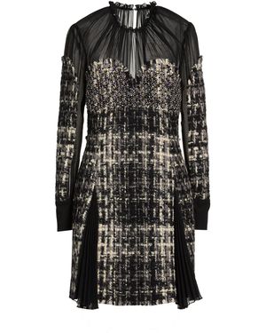 Lanvin Mini Dress Wool, Polyamide, Polyester - Black