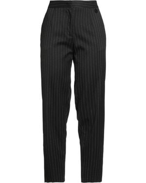 Gaelle Paris Pants Polyester, Viscose, Elastane - Black