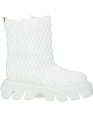 Casadei Ankle Boots Leather - White