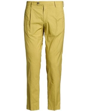 BRO-SHIP Pants Cotton, Polyester - Yellow
