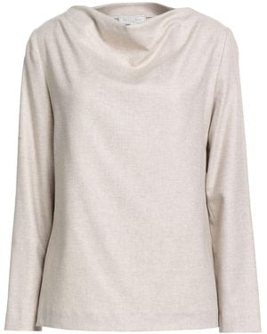 Antonelli Top Wool, Polyester, Viscose, Elastane - Natural