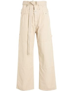 Off-White c/o Virgil Abloh Pantalon En Jean - Neutre