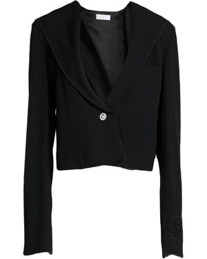 Off-White c/o Virgil Abloh Blazer Viscose, Elastane - Black
