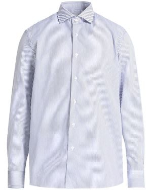 Caruso Shirt Cotton - Blue
