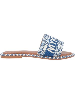 De Siena Sandals Textile Fibers - Blue