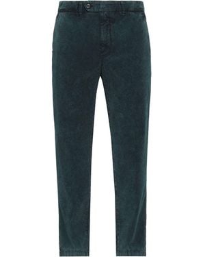 White Sand Trousers Cotton - Blue