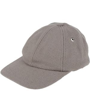 Ami Paris Khaki Hat Virgin Wool, Polyamide - Grey