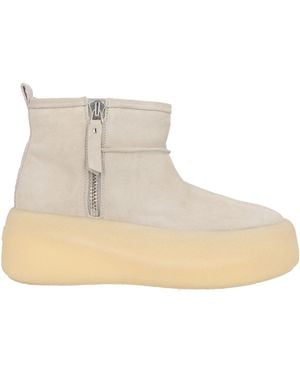 Vic Matié Light Ankle Boots Leather - Natural