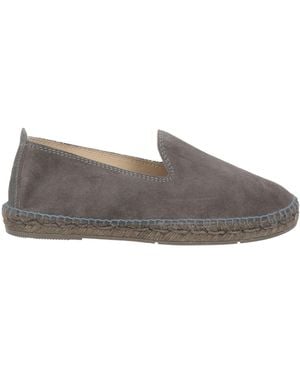 Manebí Espadrilles Leather - Gray